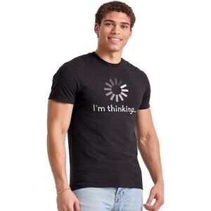 🆕Brand New - Men Black Graphic T Shirts